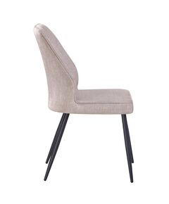 Krēsls DEX Light Brown Velour Chair