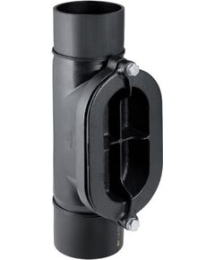 Geberit HDPE tīrīšanas veidgabals 90°, ovals d200 - gab.