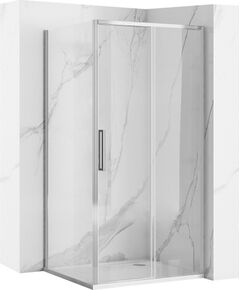 Rea Sanitary Kabina Prysznicowa Narożna Rapid Slide Chrom