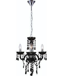 Toolight LAMPA SUFITOWA WISZĄCA EBT005-3CP CZARNA