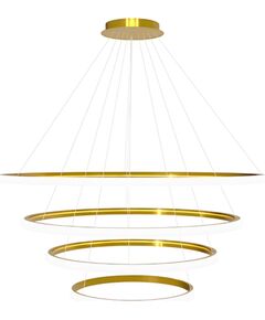 Toolight Lampa wisząca LED LHJ009-CP4 ZŁOTA