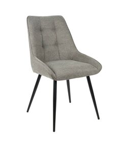 Krēsls GENT Light Grey Burlap Chair