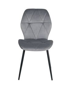 Krēsls KEN Light Grey Velvet Chair