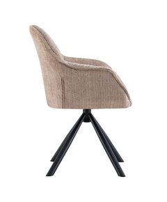 Krēsls ORION Light Brown Chenille Chair