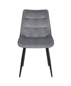 Krēsls RON Light Grey Velvet Chair