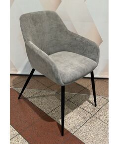 Krēsls SAM Light Grey Corduroy Chair