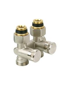 Danfoss RLV-K 15 dubultbloks taisns 1/2"x3/4"