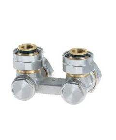 Heimeier Vekotec double connection fitting two pipe syste