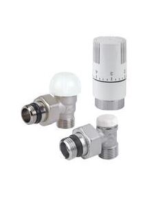 Carlo Poletti Radiatoru pieslēguma komplekts, lenķa, 1/2"