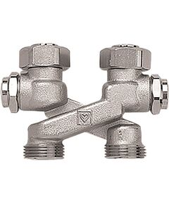 Herz dubultbloks taisnais ¾’i x ¾’ eirokonuss (jauktais) noslēdzams