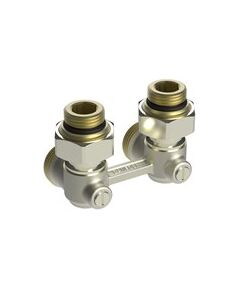 Danfoss RLV-KB lockshield valve, straight, Kvs value - 1.4 m³/h, R 1/2", G 3/4