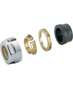 Carlo Poletti adapters kapara caurulei 10mm, 24-19, hroms