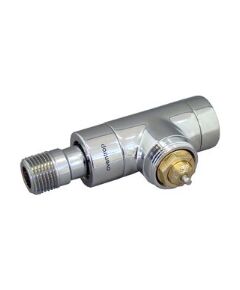 Oventrop TRV "Series E", exclusive straight, chrome, PN10, DN15-1/2"