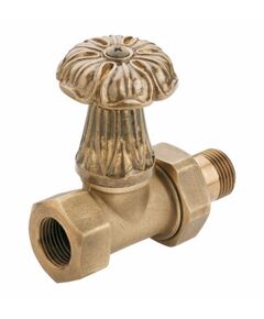 Carlo Poletti Rad. ventilis Artistic 1/2` ia, taisns, bronza