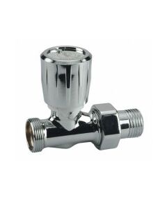 Giacomini termostat. ventilis ½’x16, taisns, pulēts hroms