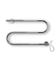 ELONIKA EE360S электрический полотенцесушитель, S тип, 40W, хром