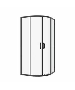 Vento Dušas stūris bez palitkņa Vento Tivoli 900*900*190, caursp.st., melnais profils, R550