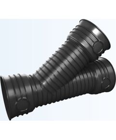 Magnaplast PP trejgabals 45' D200 - gab.