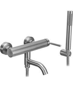 Rea Sanitary Bateria wannowa REA Argon Nikiel Szczotkowany