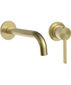 Rea Sanitary Bateria Umywalkowa Podtynkowa Rea Foster Złota Szczotkowana