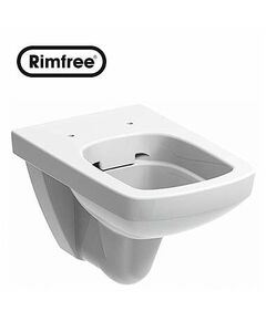 Kolo Nova Pro pie sienas piestiprināms WC pods Rimfree, taisnstūrveida, 53cm - gab.