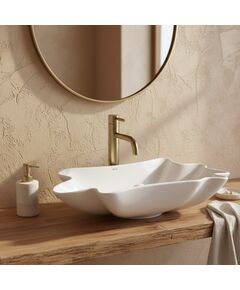 Rea Sanitary Umywalka nablatowa REA Infinity + Korek