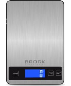 Brock Electronics Кухонные весы BROCK SKS 1008 со светодиодным дисплеем max 5kg