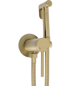 Rea Sanitary Bateria Bidetowa Rea Foss Clif Złoty Szczotkowany