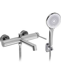 Rea Sanitary Bateria wannowa Rea Foss Nikiel Szczotkowany