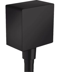 Hansgrohe Rokas dušas izvads Fixfit Square, matēts melns - gab.