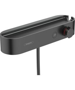Hansgrohe ShowerTablet Select 400 dušas termostats, matēts melns - gab.