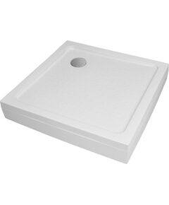 City Dušo padas su apdailos panele CITY 80x80, baltas kvadratinis