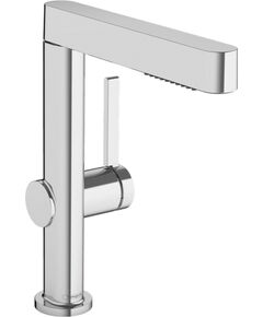 Hansgrohe Finoris 230 2jet izlietnes maisītājs ar izvelkamu dušu, ar push-open, hroms - gab.