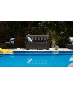 Dārza sols - mantu kaste KETER PATIO 227L, brūns