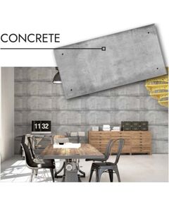 Dekoratīvais sienas apdares panelis CONCRETE 500x1000mm
