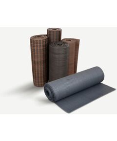 Декоративная защитная сетка MIKKO RATTAN MK03 графитовый серый