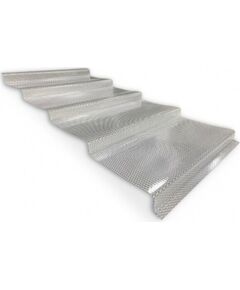 Профилированный лист поликарбоната DIAMOND TILE EFFECT 2.8 мм 0,954x6m, прозрачный