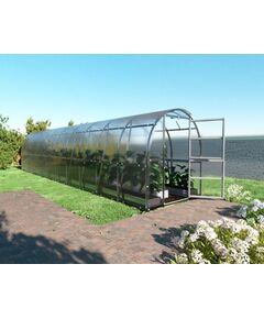 Siltumnīca KLASIKA SLIM 2x12m (24m2) ar 6mm polikarbonāta pārklājumu