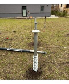 Skrūvpālis M 68X1200X1,8mm M12 HDG