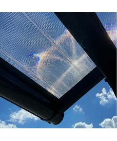 Профилированный лист поликарбоната DIAMOND TILE EFFECT 2.8 мм 0,954x4m, серый