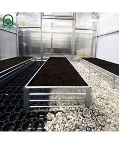 Paaugstinātā dārza dobe Klasika Garden 1900x900x200mm, cinkota;