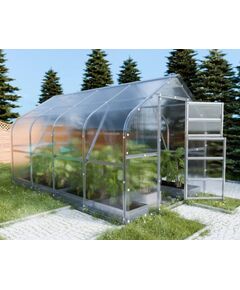 Siltumnīca KLASIKA DROP 2,5x4m ar 6mm polikarbonāta pārklājumu; 4779037494071