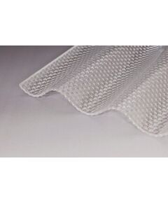 Profilētā polikarbonāta loksne DIAMOND SINUS 2,8 mm 1.045x2m, caurspīdīgs