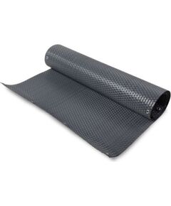 Декоративная защитная сетка MIKKO RATTAN MK03 серый графит с кольцами