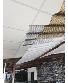 Profilētā polikarbonāta loksne DIAMOND SINUS 2,8 mm 1.045x4m, caurspīdīgs