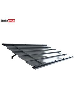 Jumtiņš STARKEDACH Diamonds T-150 (taisns), pelēks 150 x 95,4 cm