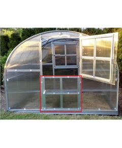 Papildus durvis siltumnīcai KLASIKA 100 x 100 cm, bez pārklājuma;