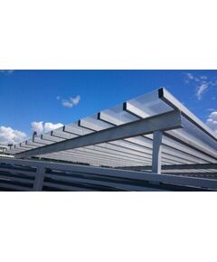 Поликарбонат 10mm; 6x2,1m, прозрачный