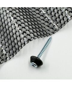 Stiprinājuma skrūves kokam ar starpliku (pelēku) MK PC DIAMONDS 5x50mm, 50 gab/iepak.