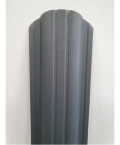 Profilēta metāla žoga štaketas Polo PMx2 RAL7016 (Antracīta pelēks) 1650mm